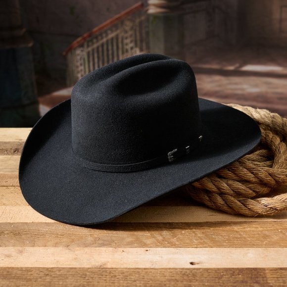Roper Cowboy Hat - 100% Wool Felt - Picture 1 of 11